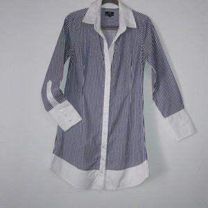Ben Sherman Long Sleeve Button Down Dress Size L
